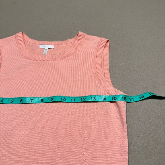 Escada Peach Sleeveless blouse - Picture 4 of 5